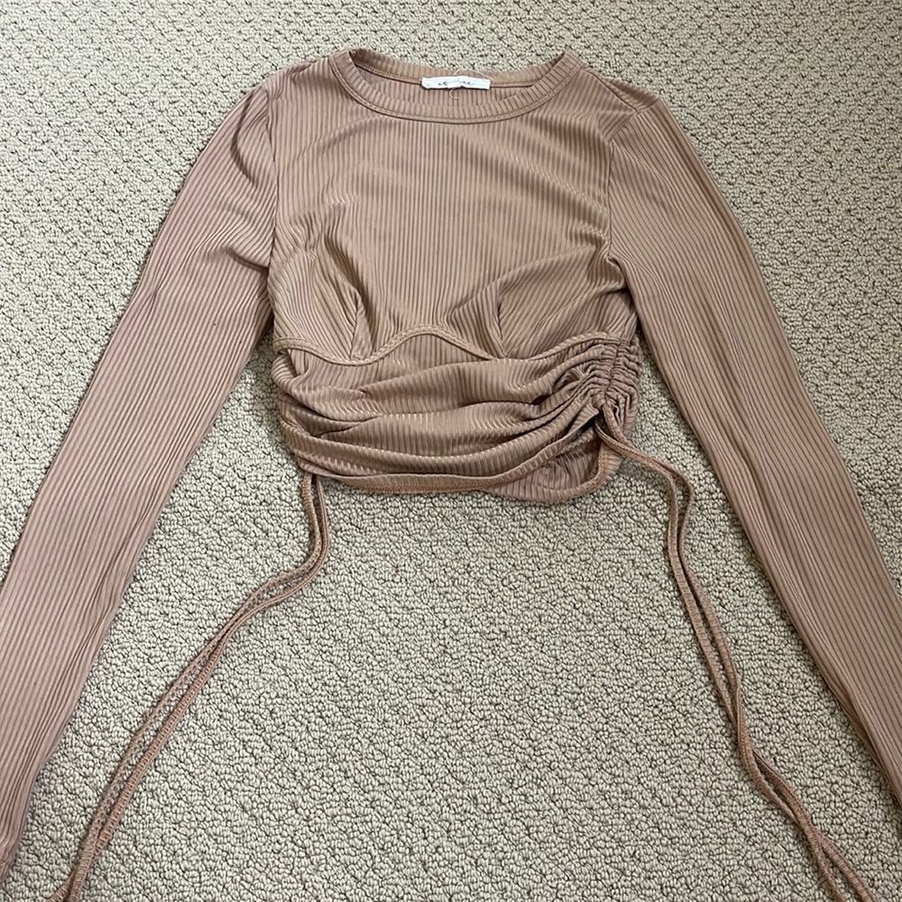 Et clet top Size S crop top long sleeve